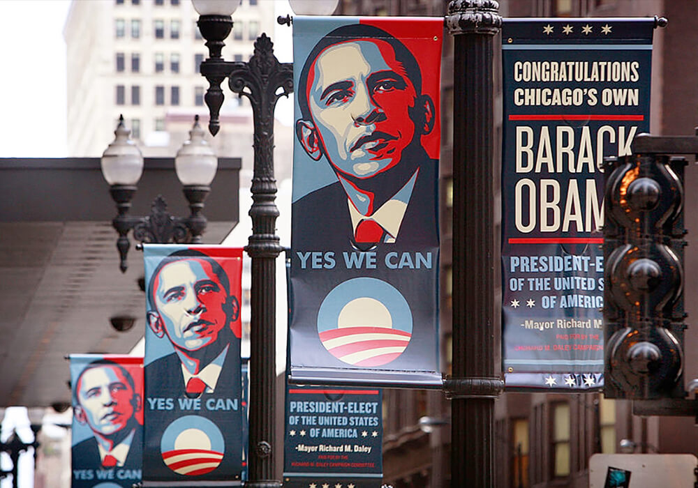 Yes We Can - Barack Obama by Shepard Fairey