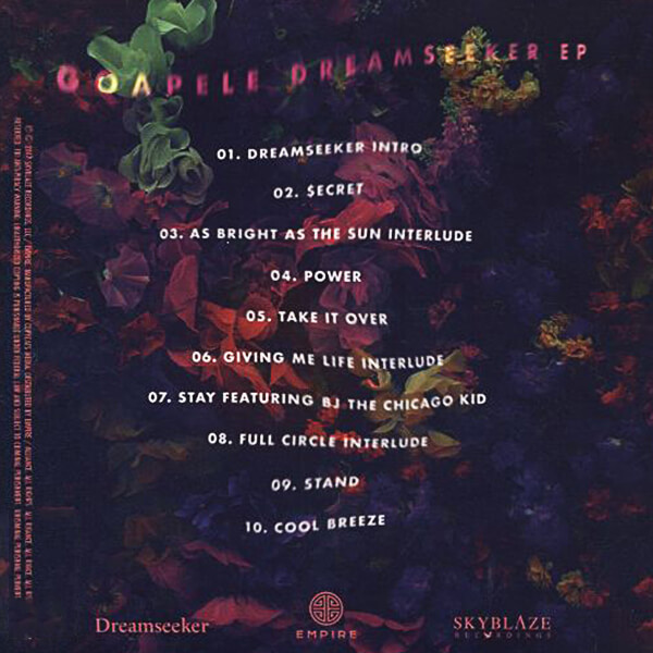 Pochette album Goapele - Dreamseeker EP