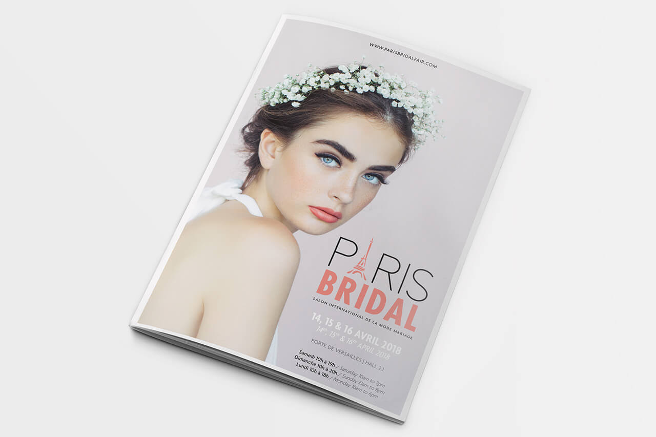 Booklet Brochure Salon Paris Bridal 2018