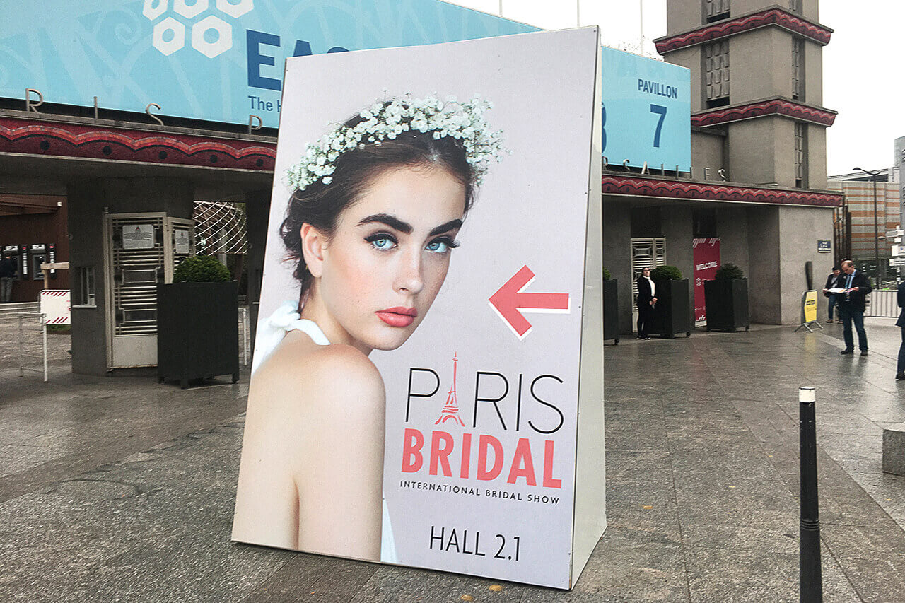 Salon Paris Bridal 2018 - Porte de Versailles entrée